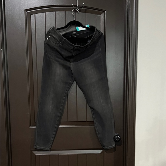 Liverpool Denim - Liverpool Dark Gray Skinny Jeans